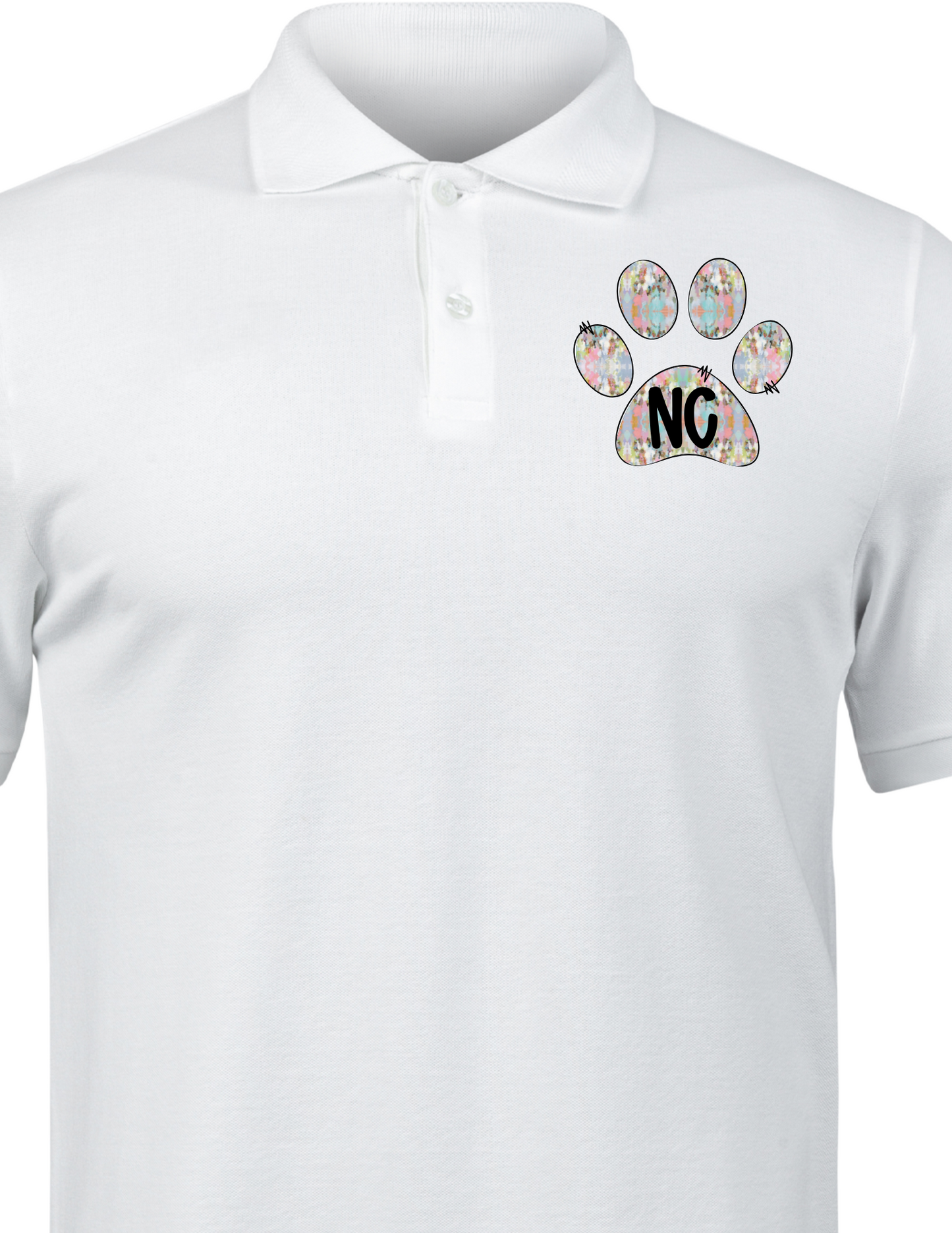 NC Polo collar shirt with design