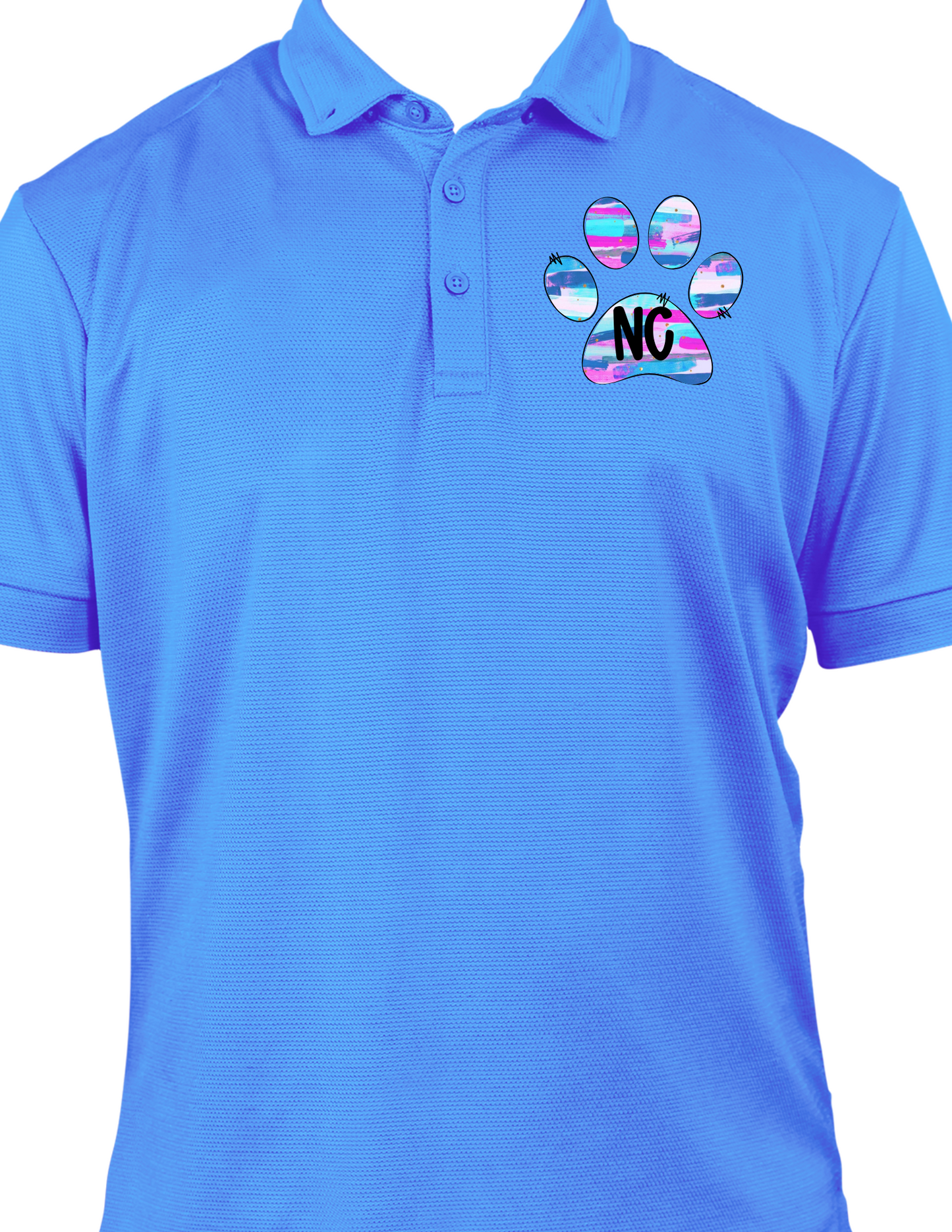 NC Polo collar shirt with design