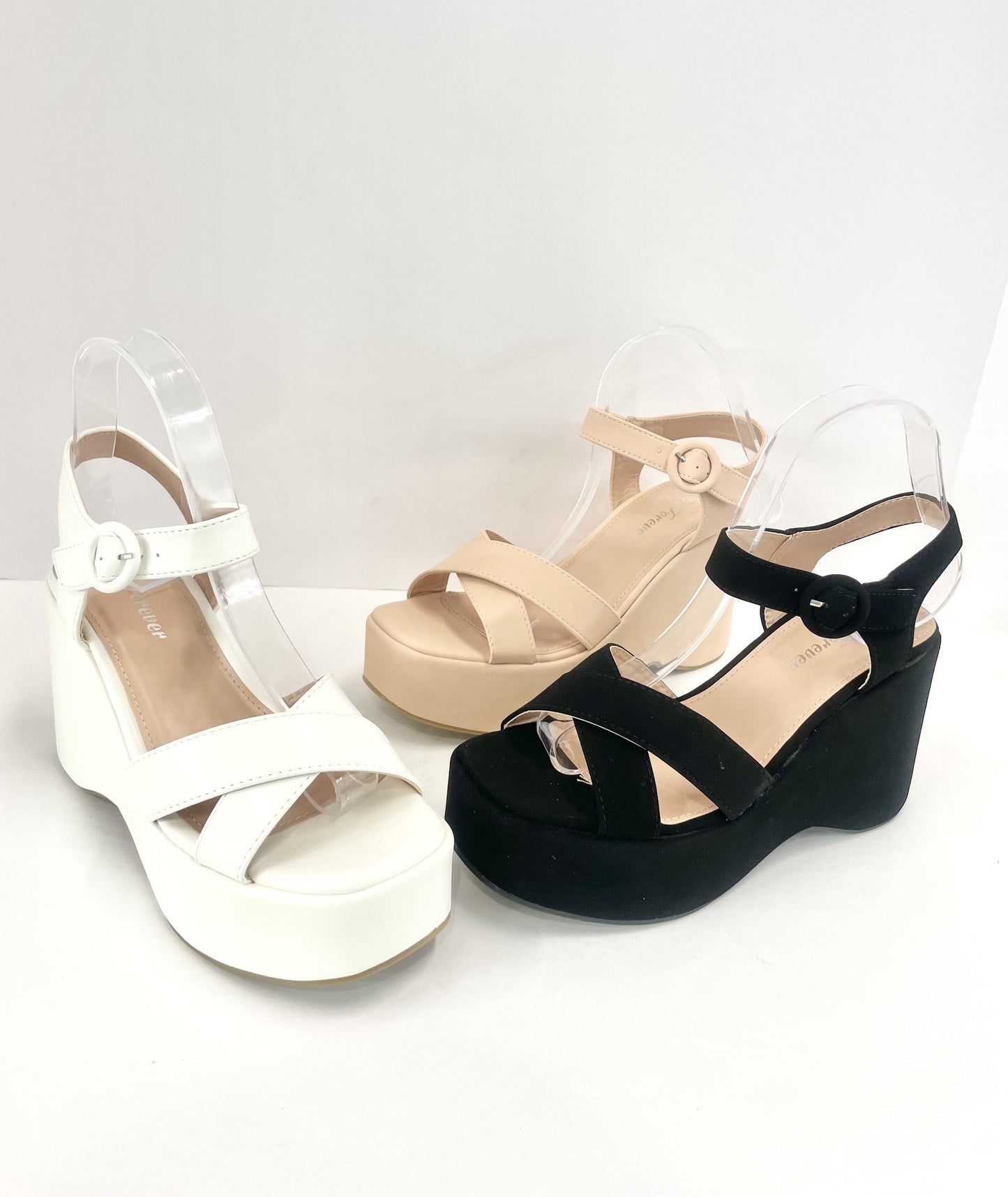 CRISS CROSS WEDGES