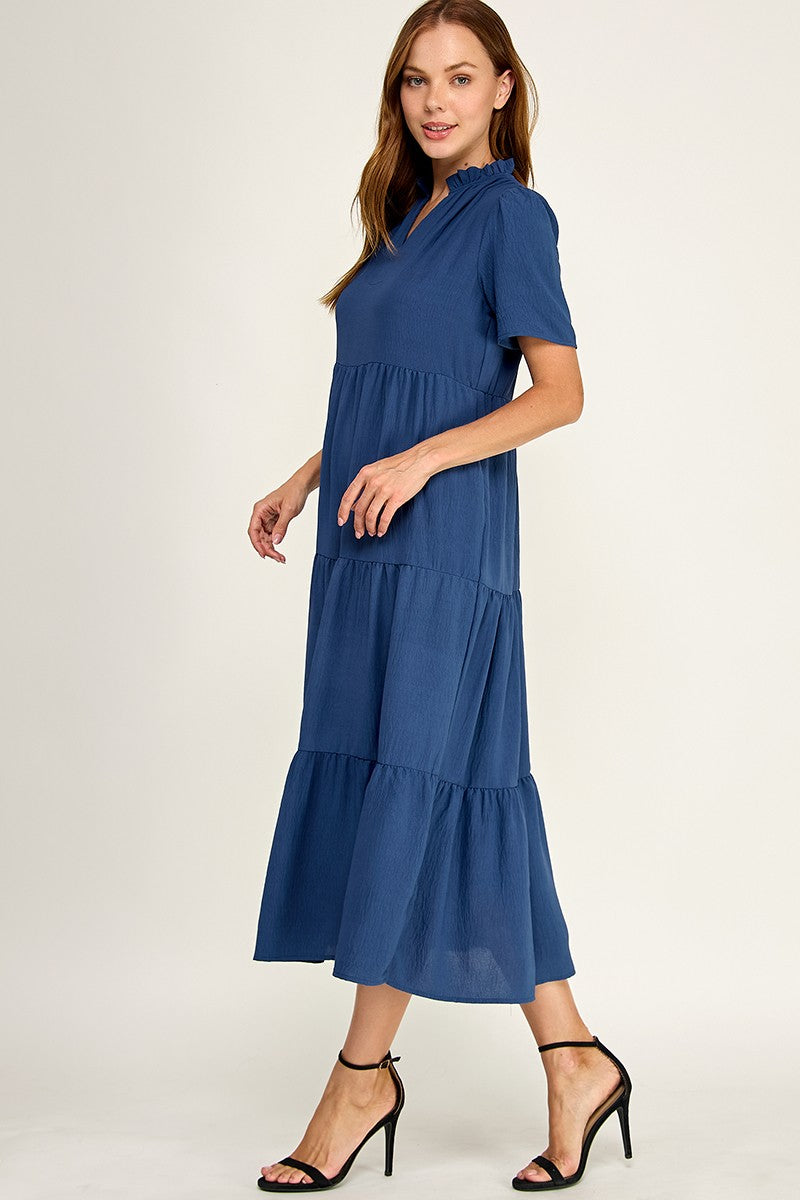 Denim Maxi Dress