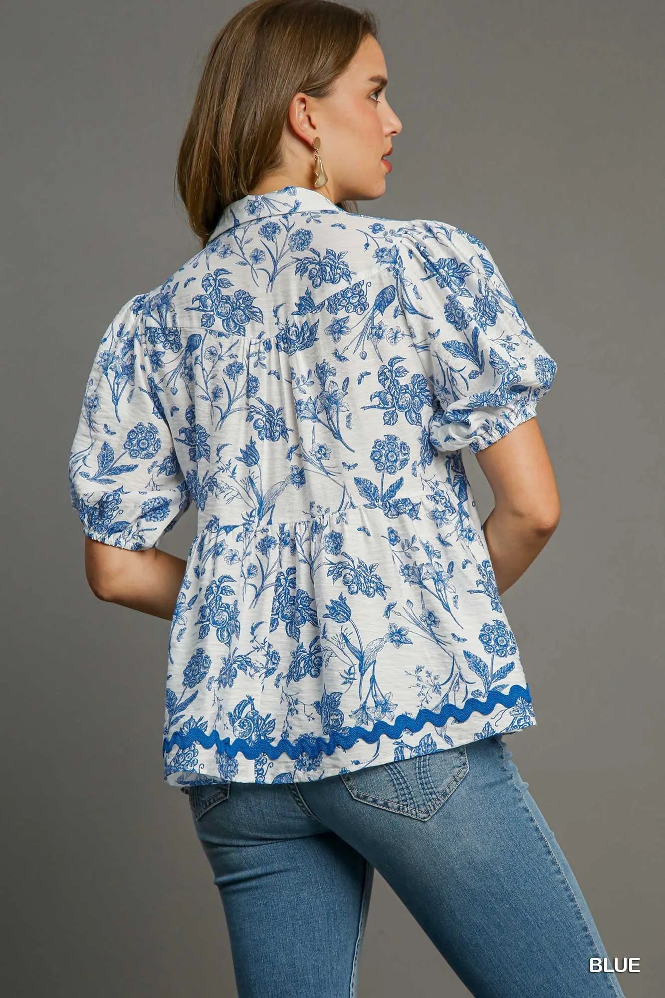 Baby Doll Two Tone Top