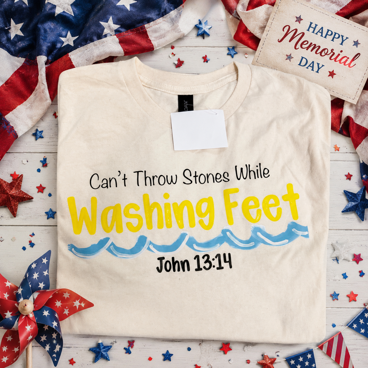 Can't Throw Stones While Washing feet