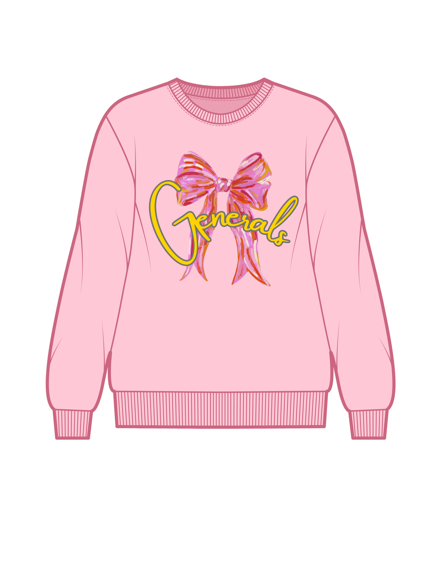 Generals Bow Sweatshirt