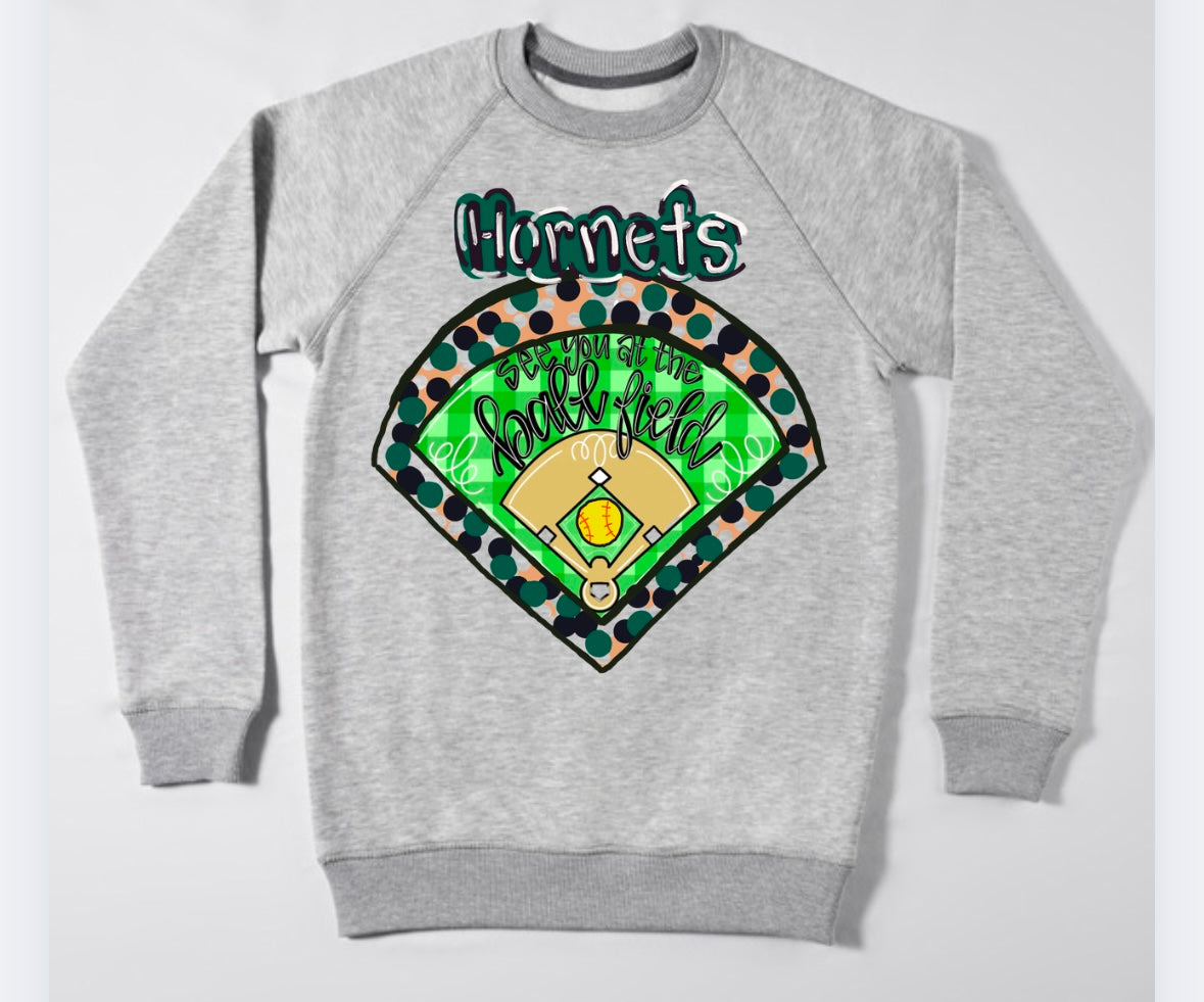 Hornets lake ballfield sweatshirt