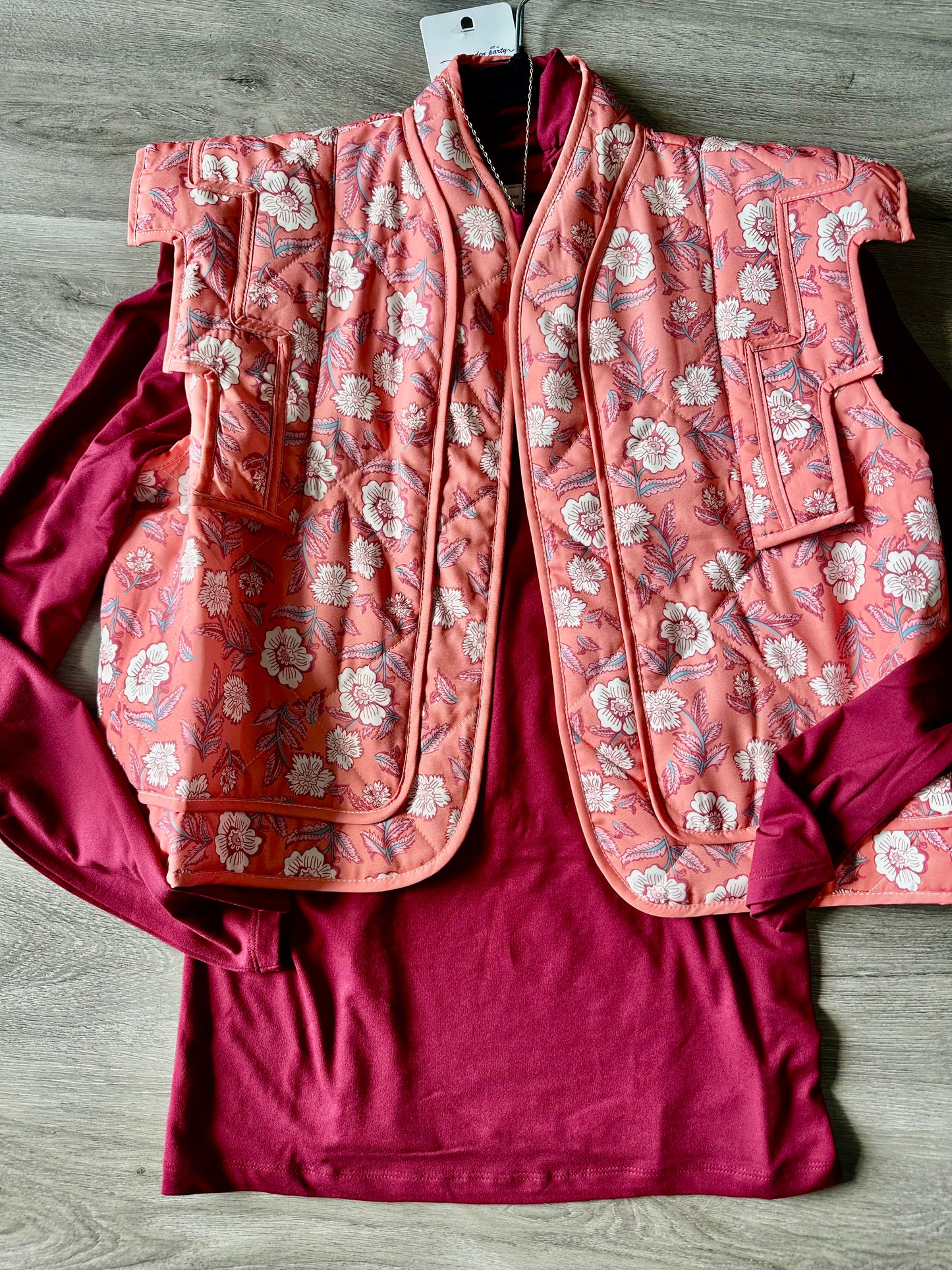 Pretty In Pink Vest
