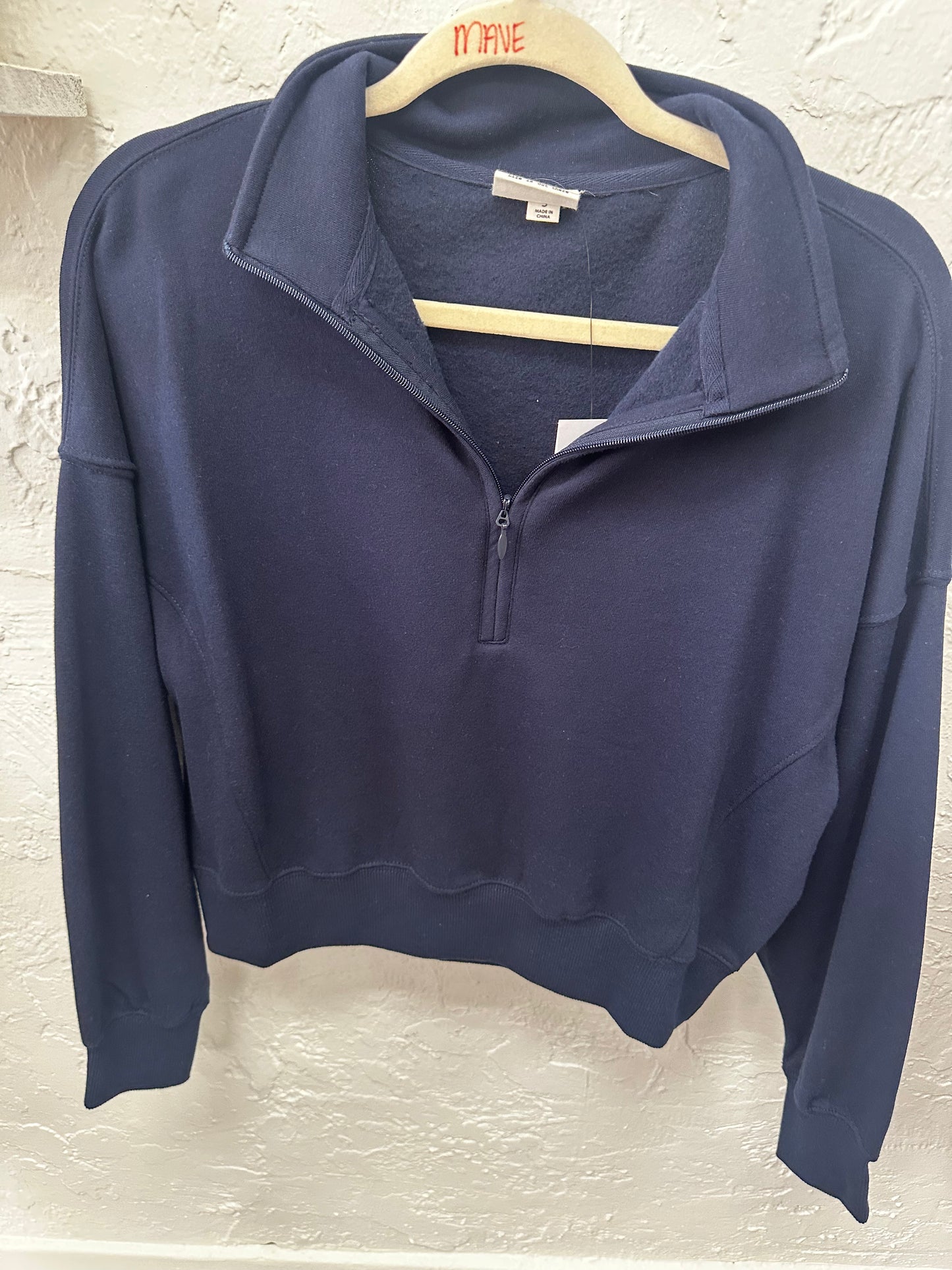 Navy Quarter-Zip Scuba