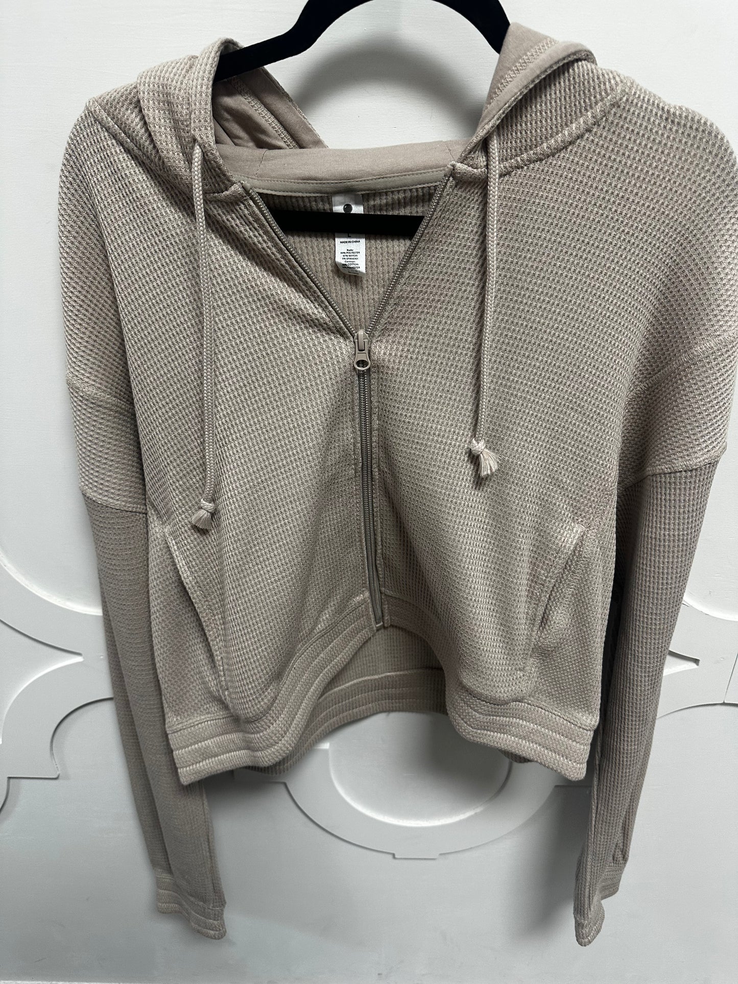 Brown Waffle Jacket