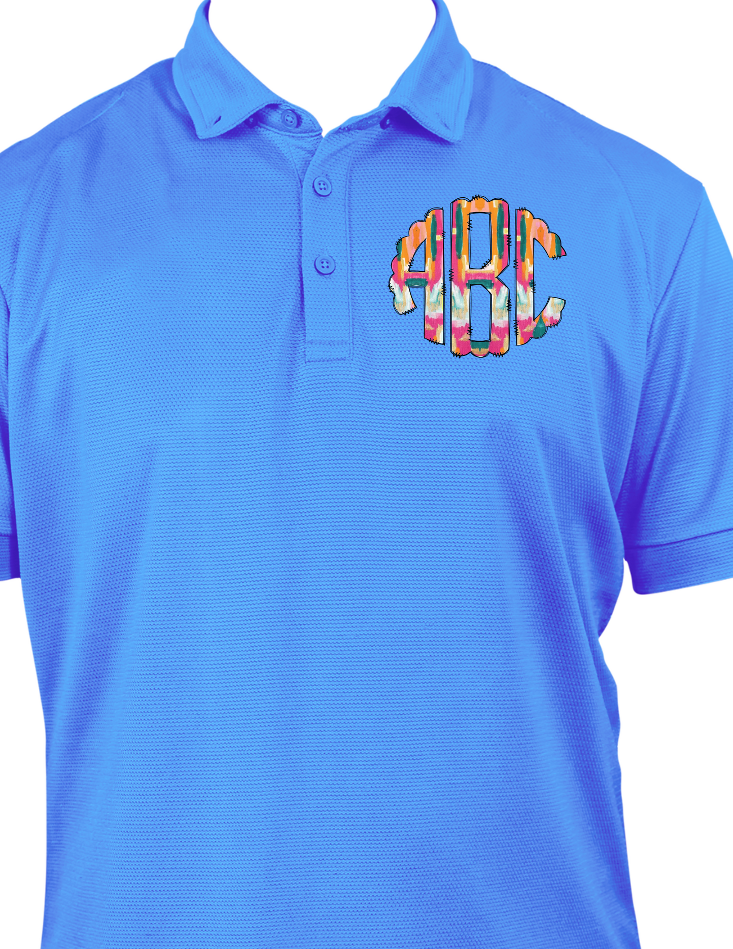 NC POLO shirts with 3 letter initials