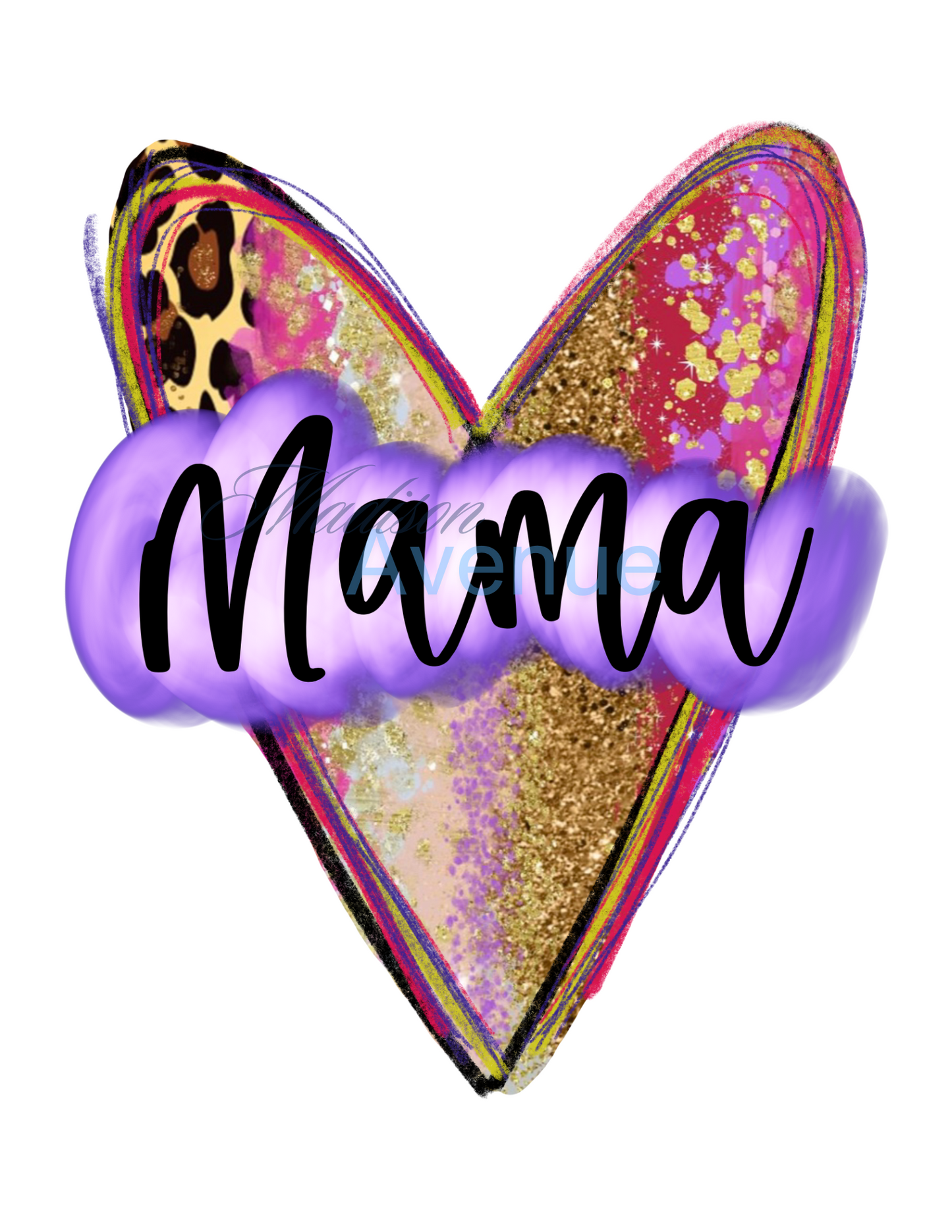 mama and mini SVG image
