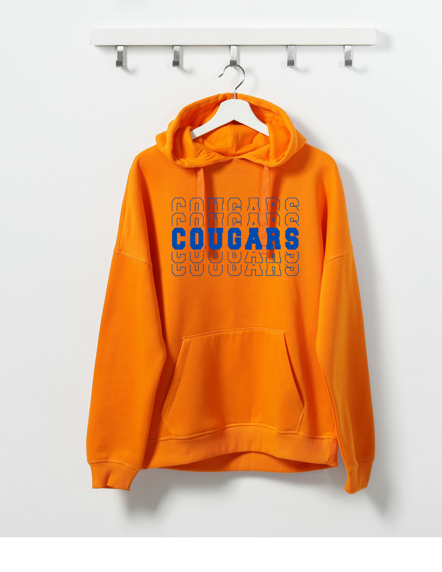orange sweatshirt cougars hoodie