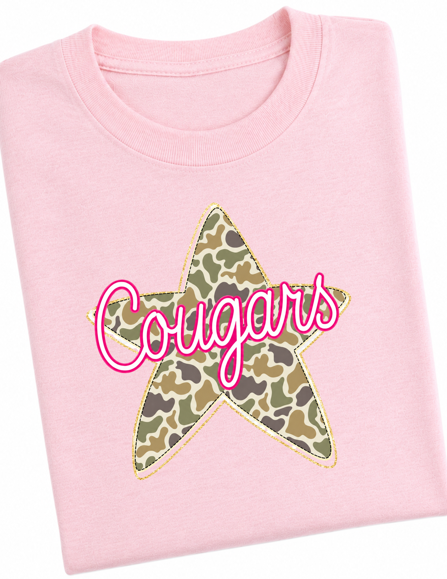 Cougar Tshirt Available in youth or adult!
