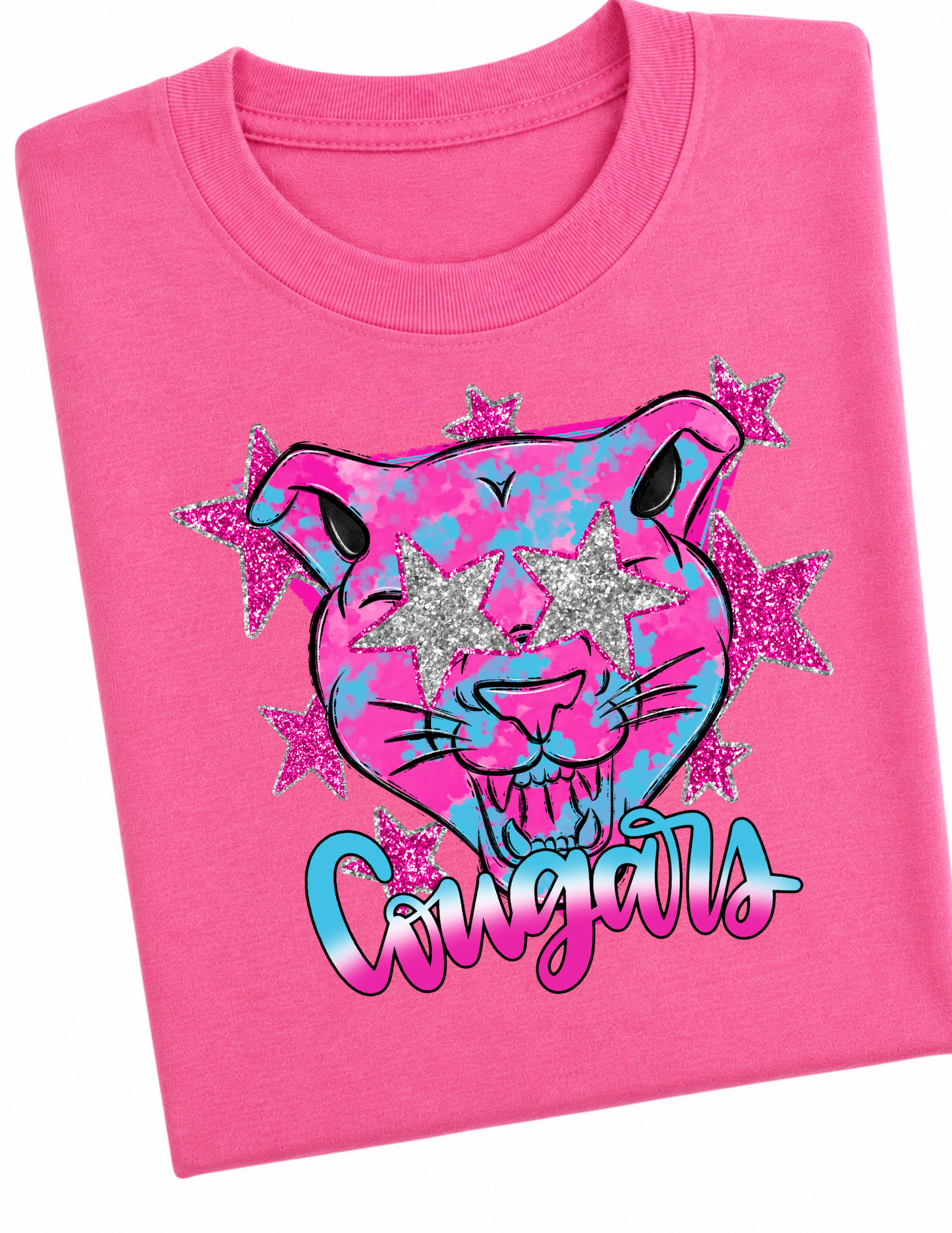Cougar Tshirt Available in youth or adult!