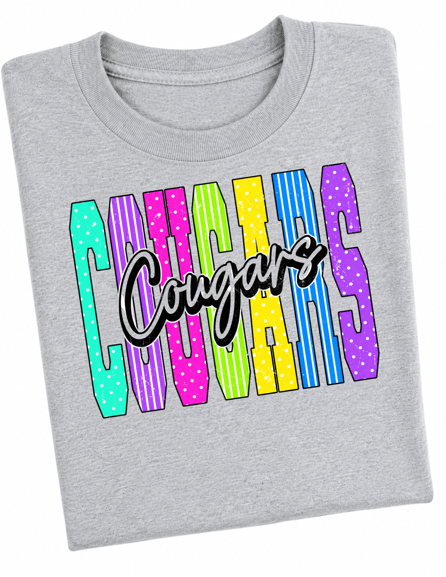Cougar Tshirt Available in youth or adult!