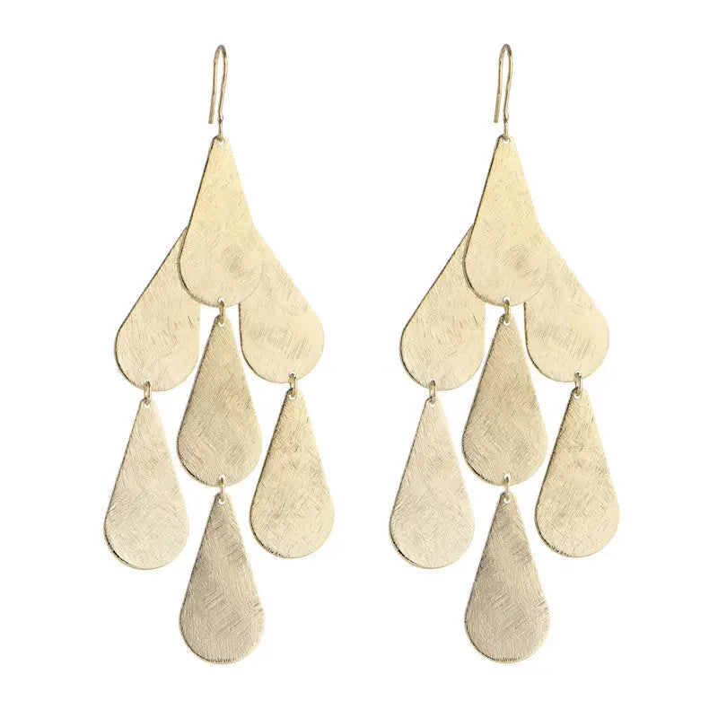 Marcia Moran Carola Raindrop Chandelier Earrings