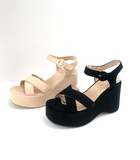 CRISS CROSS WEDGES