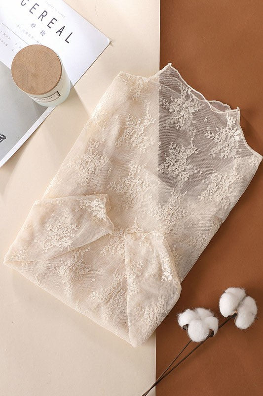 lace under shirts