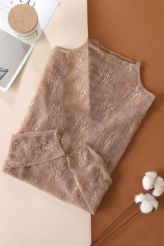 lace under shirts
