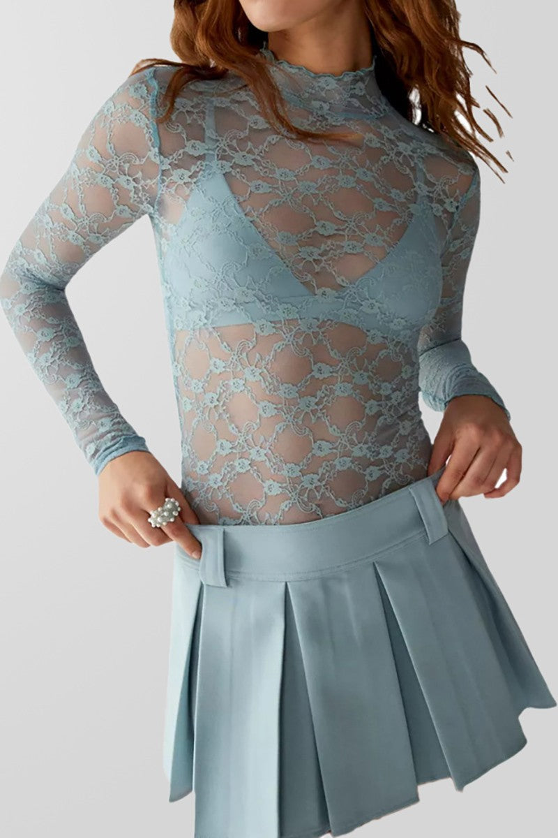 lace under shirts