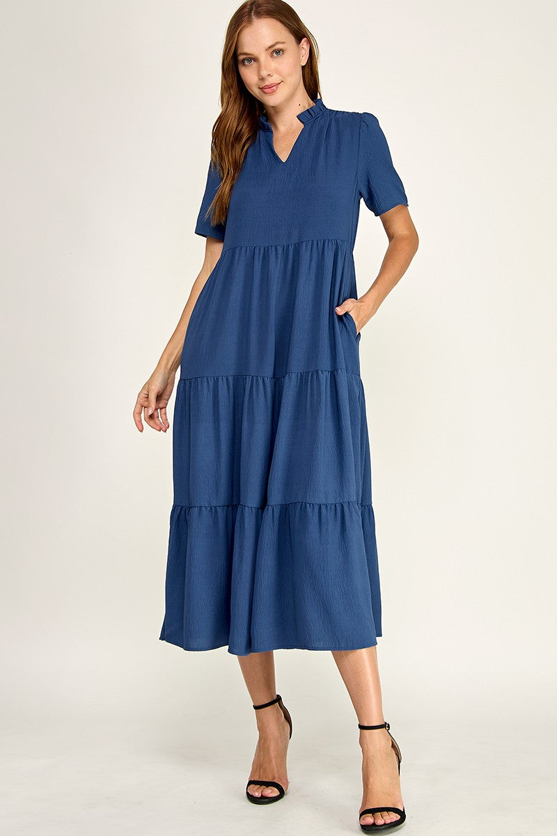 Denim Maxi Dress