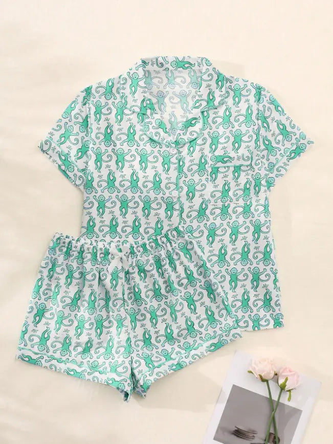 monkey pajamas