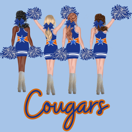 Cougars dancers tshirt
