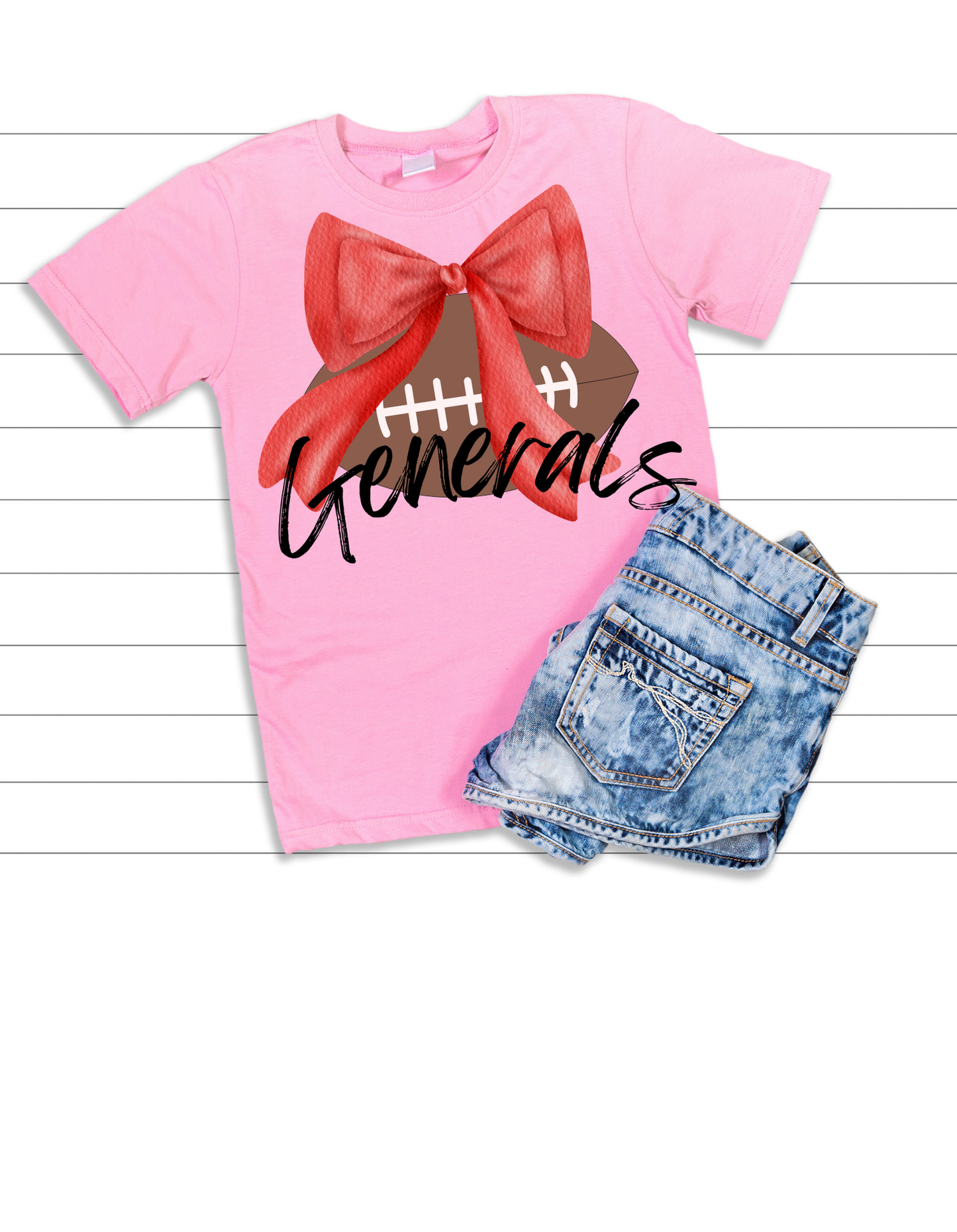 Generals Football and Bow