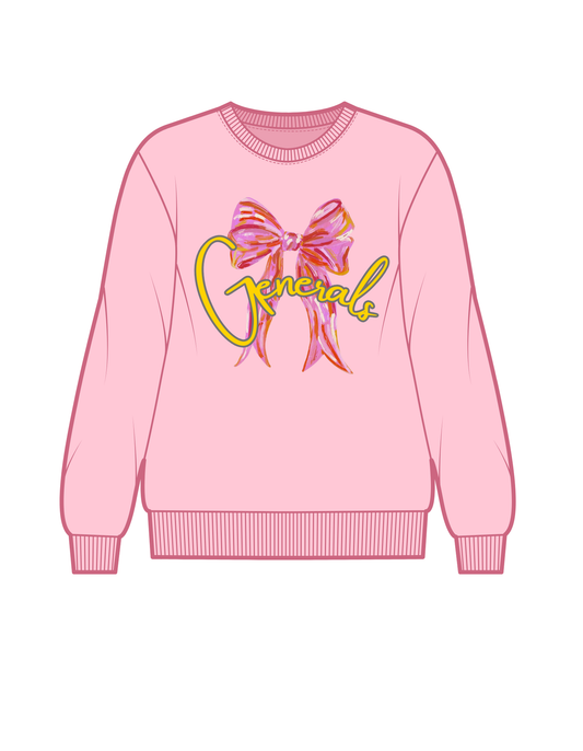 Generals Bow Sweatshirt