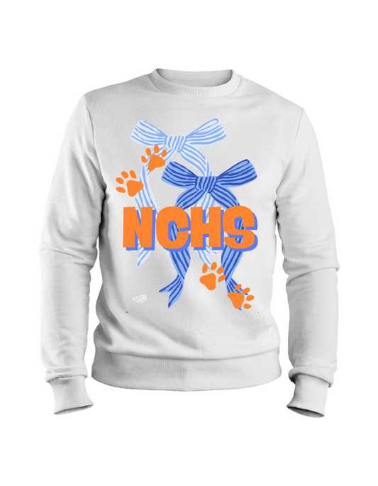 NCES/ NCHS Bow Sweatshirt