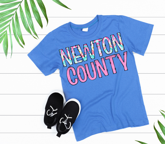 Newton County Brushstroke Tshirt