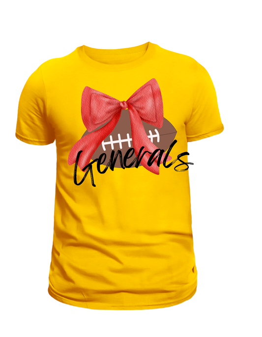 Generals Football and Bow