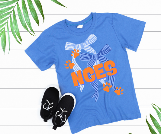 NCES/ NCHS Bow Tshirt