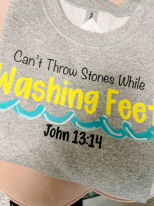 Can't Throw Stones Sweatshirt