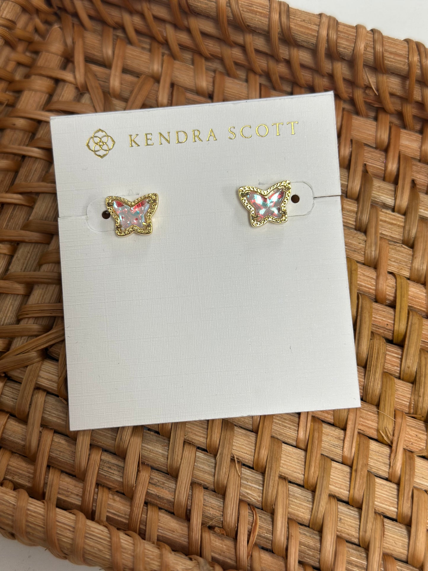 Kendra Scott Butterfly stud earrings