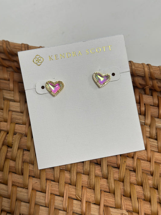 Kendra Scott Heart Stud earrings