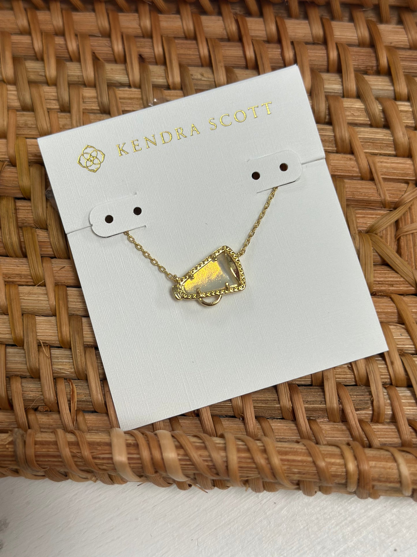 Kendra Scott megaphone necklace