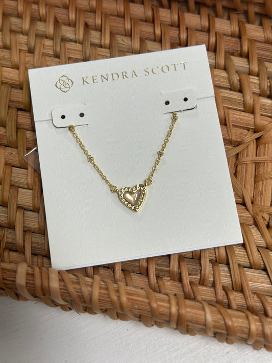 Kendra Scott mini heart necklace