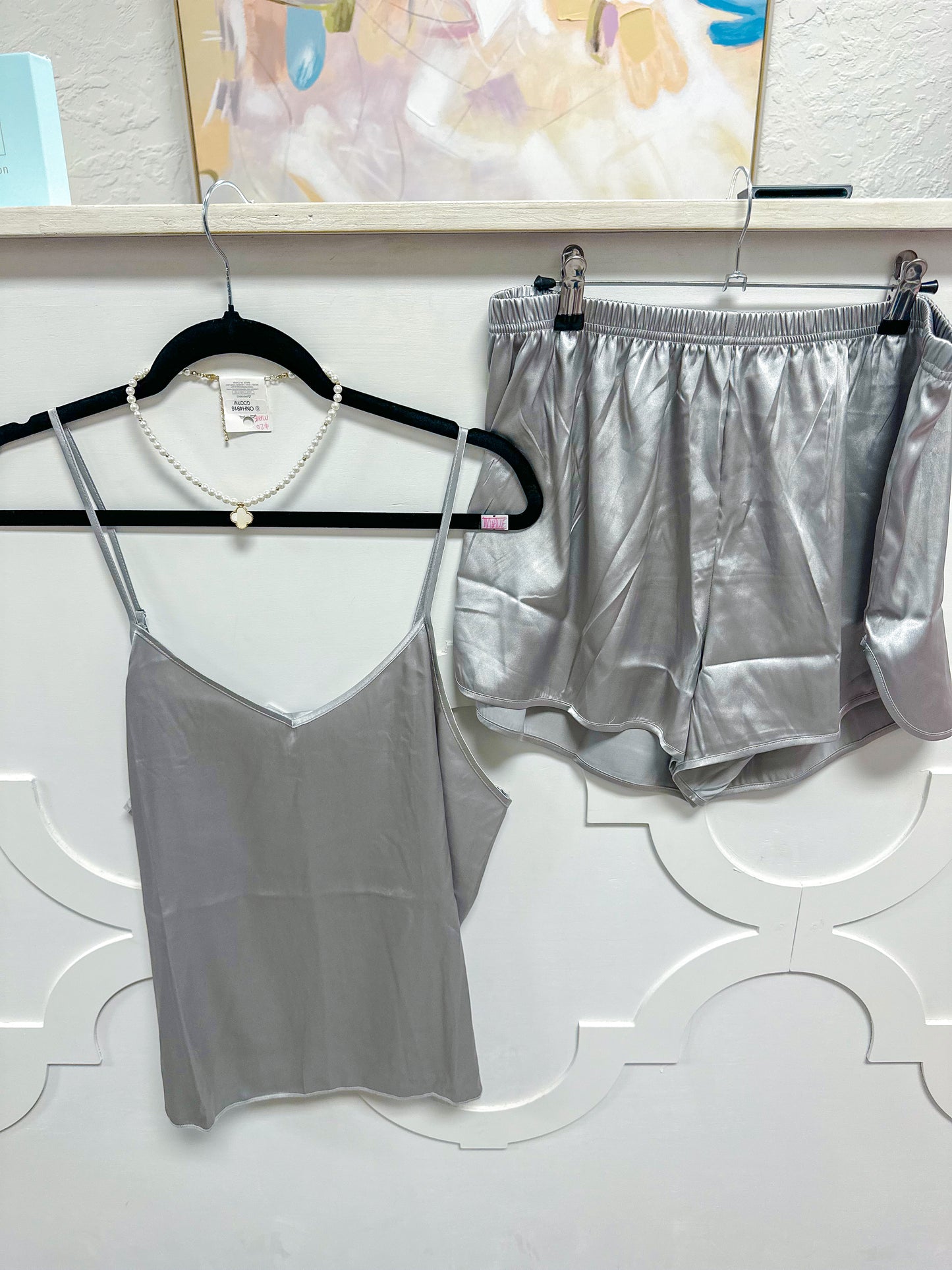 Satin PJ Set