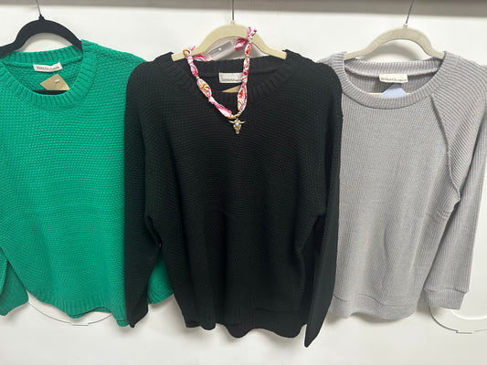 not so basic sweater