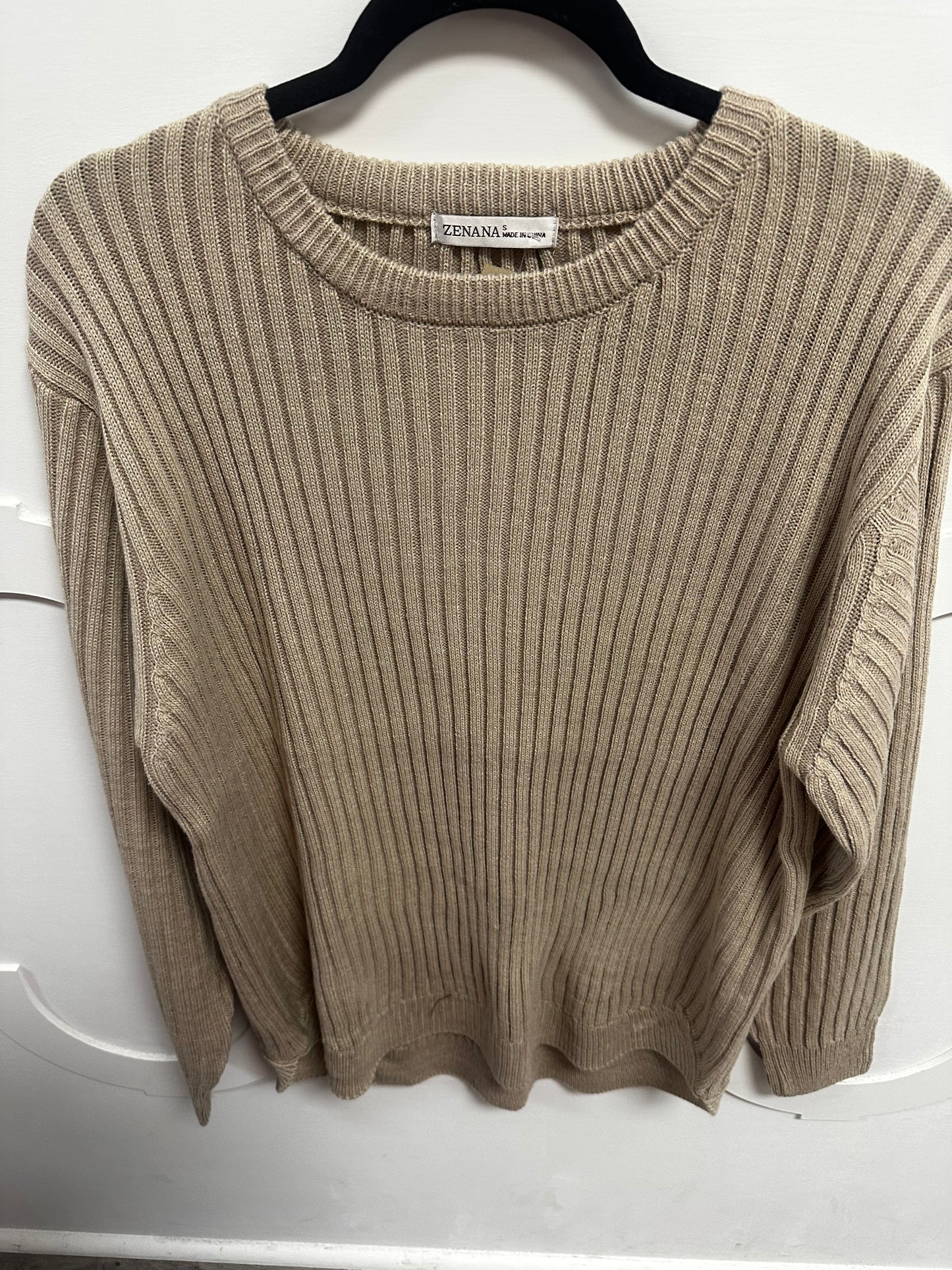 brown sweater