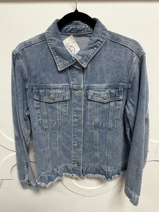 Denim Button Up Jacket