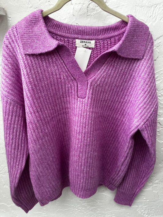 Purple Sweater
