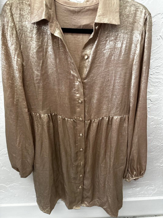 Gold Shine Dress