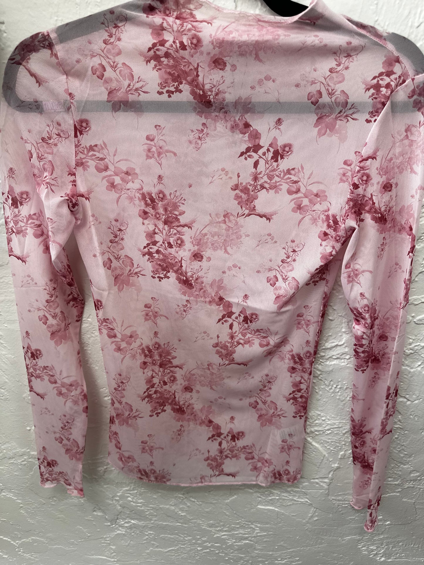 Printed Sheer Lace Undershirt