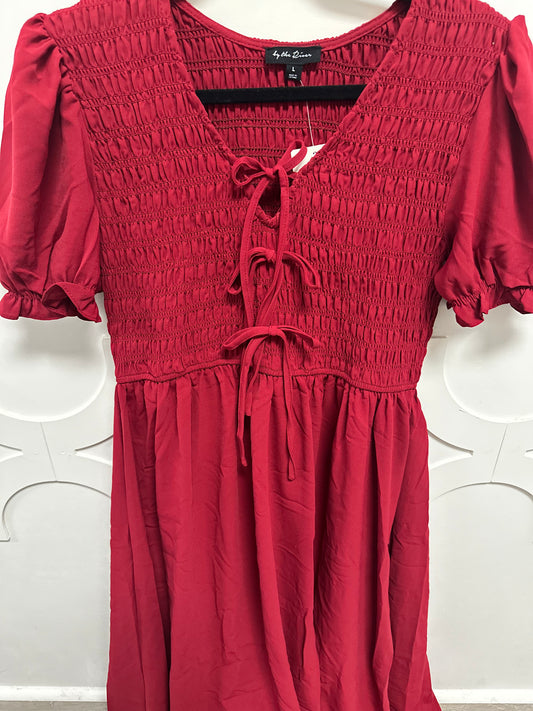 Bow Detail Short Sleeve Dress