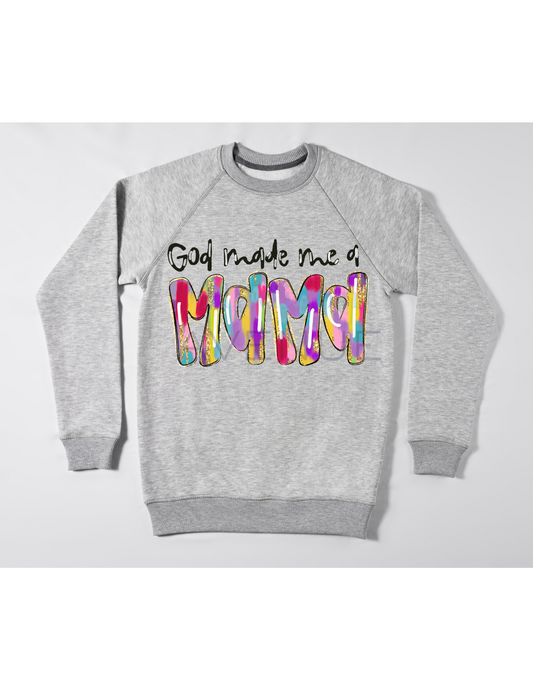 God made me a MAMA DIGITAL SVG