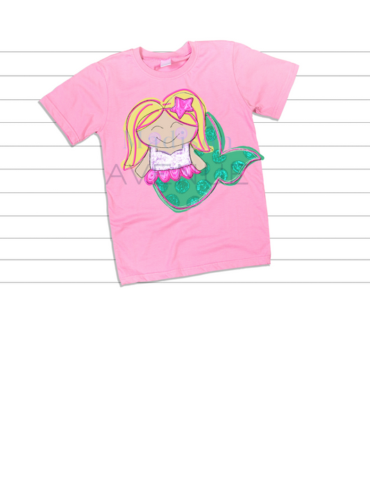 mermaid SVG design