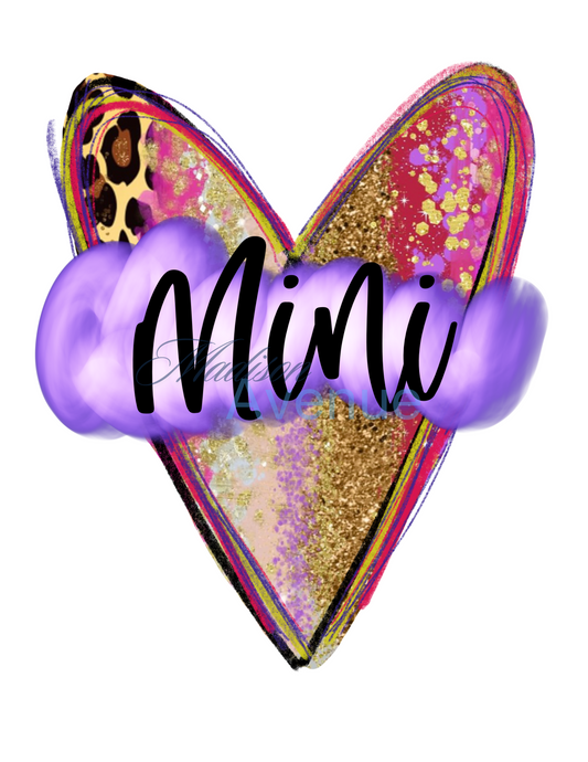 mama and mini SVG image