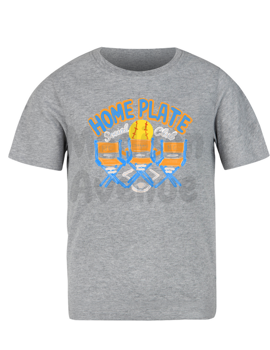 home plate social club softball t-shirt cougars