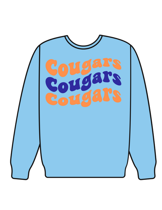 Cougars, Cougars, Cougars Sweatshirt!