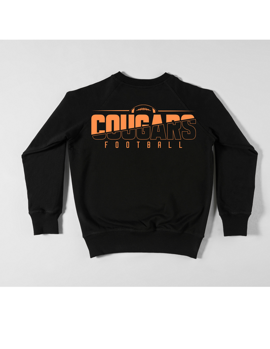 Cougar football black sweatshirt